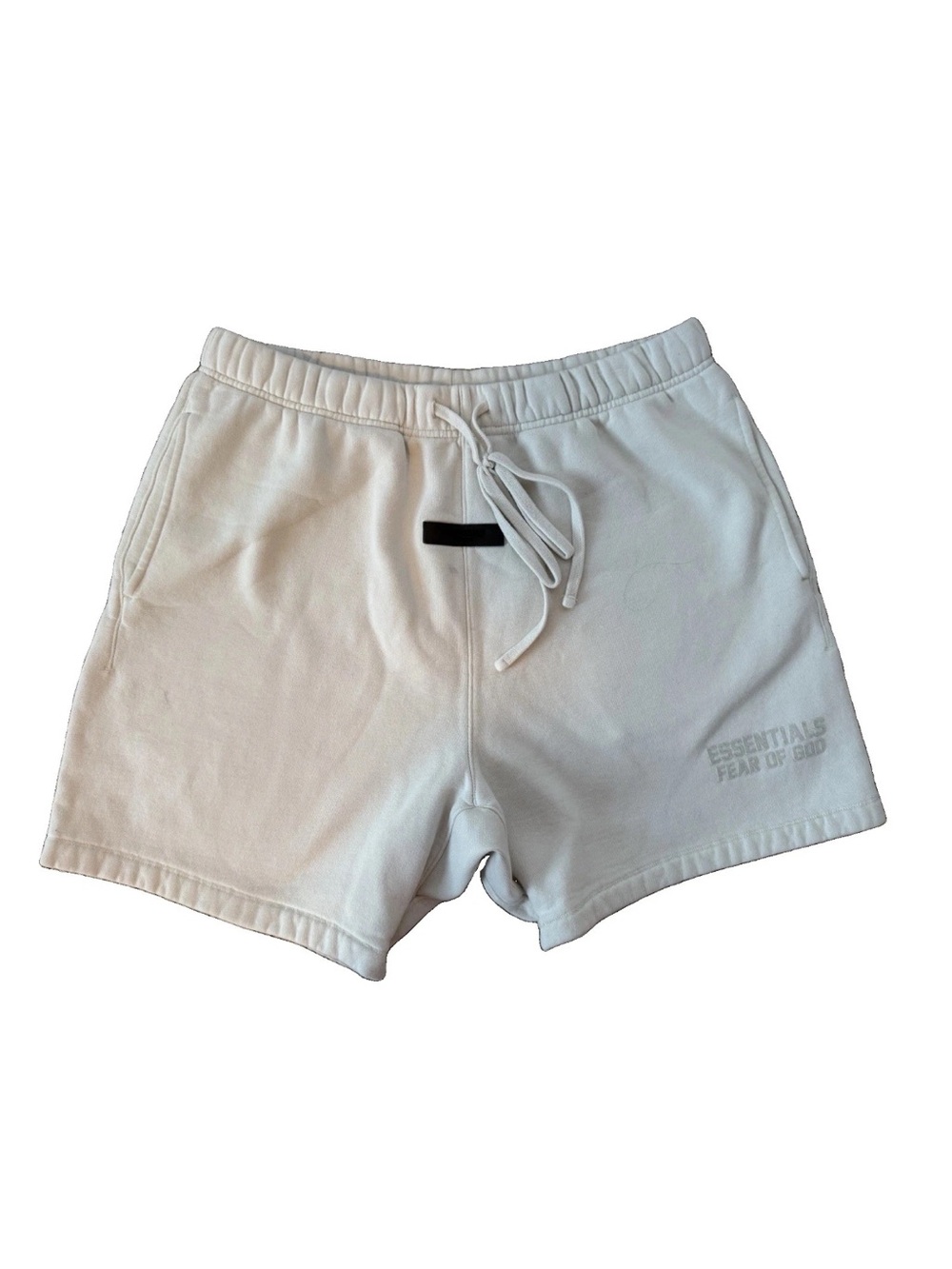 NWOT Fear of God ESSENTIALS Cream Athletic Cotton Shorts